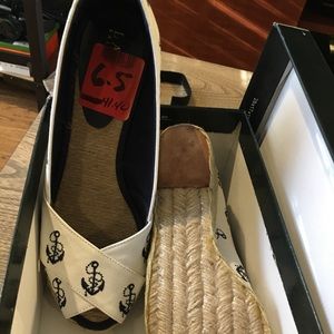 Lauren by Ralph Lauren Canvas Wedges